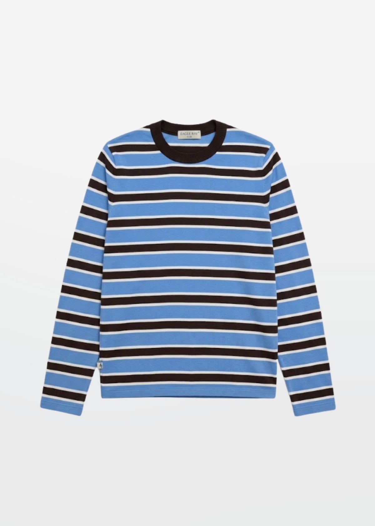 Full Sleeve Tee in Blue Brown