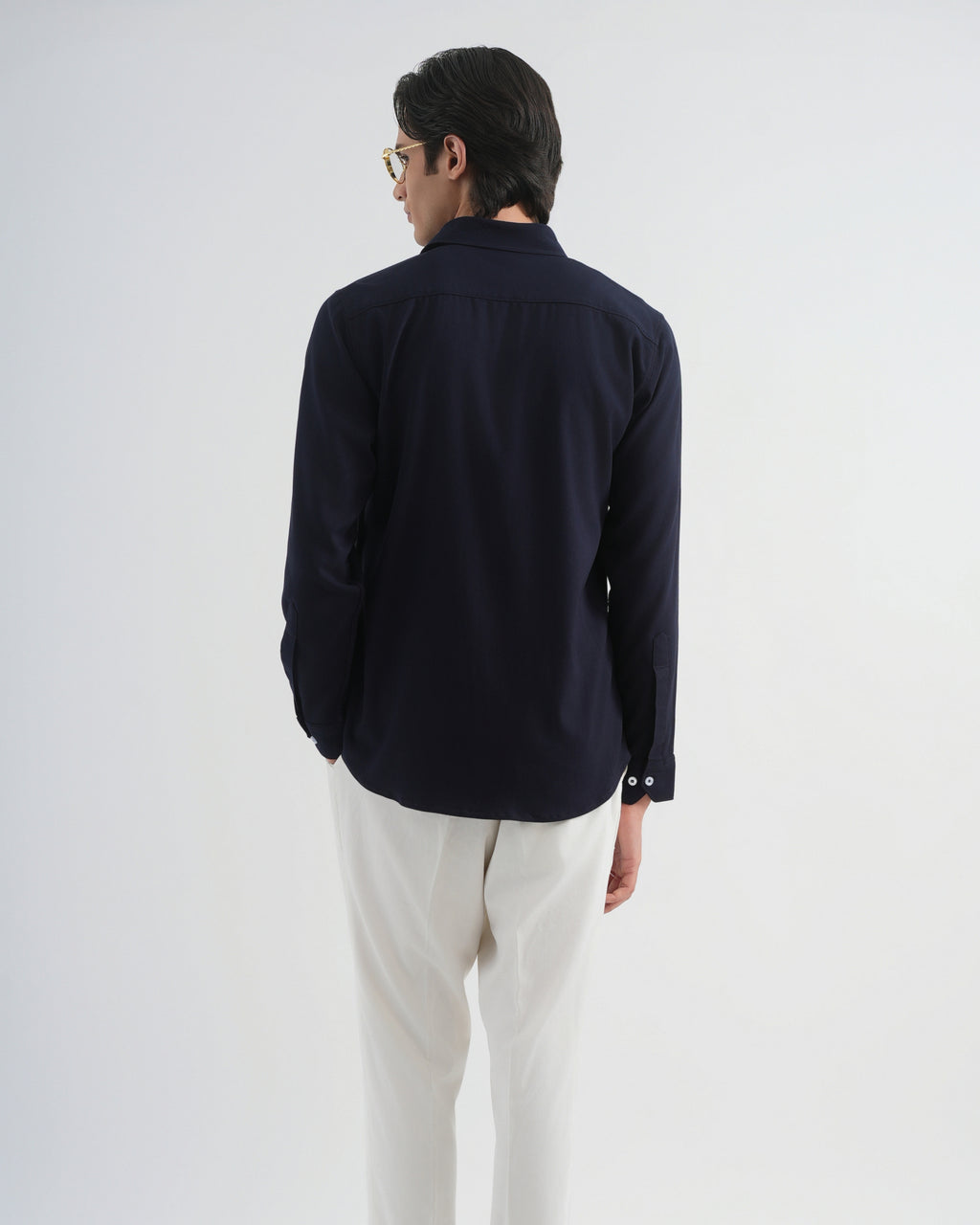 Mirage Blue Fluid Shirt
