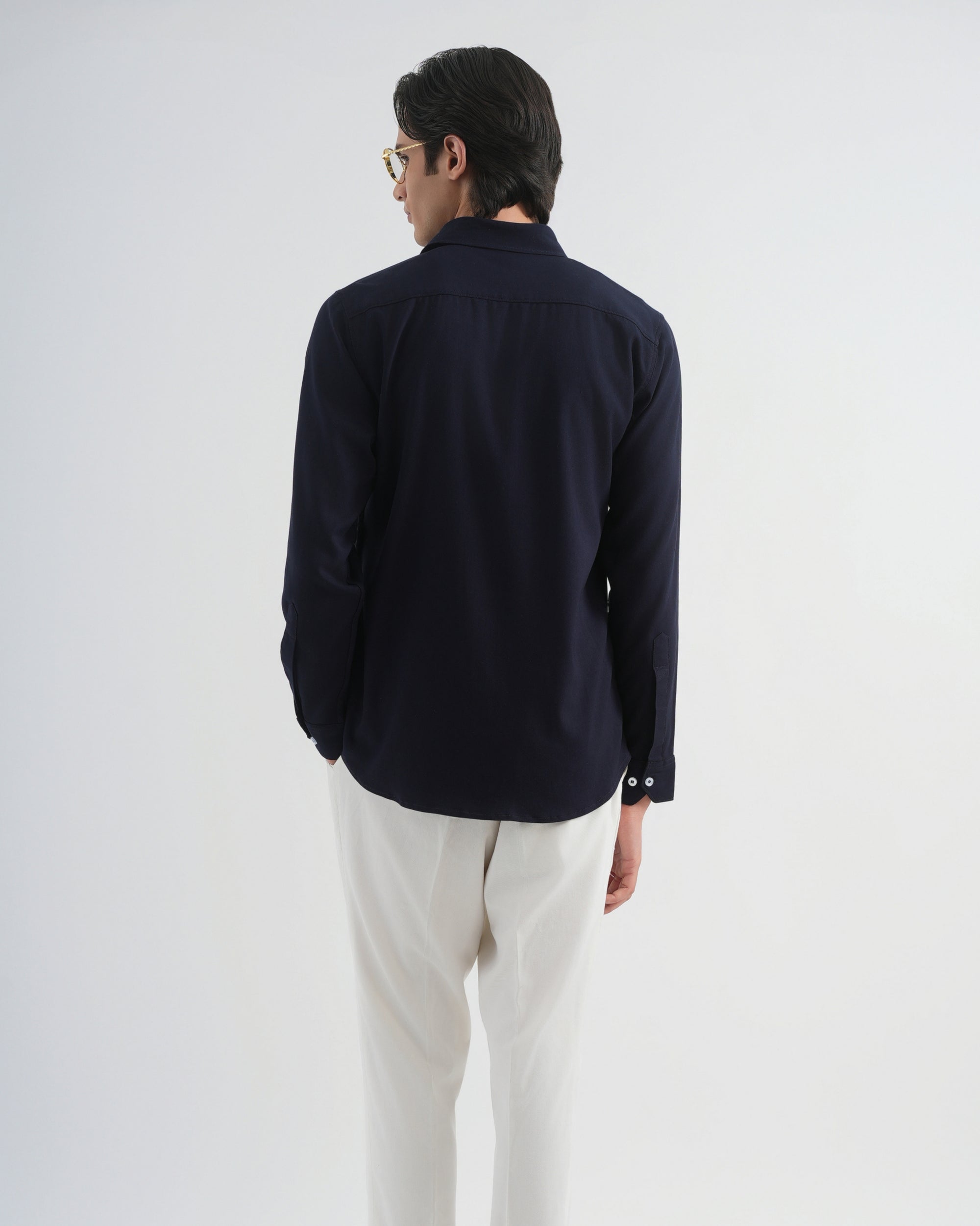 Mirage Blue Fluid Shirt