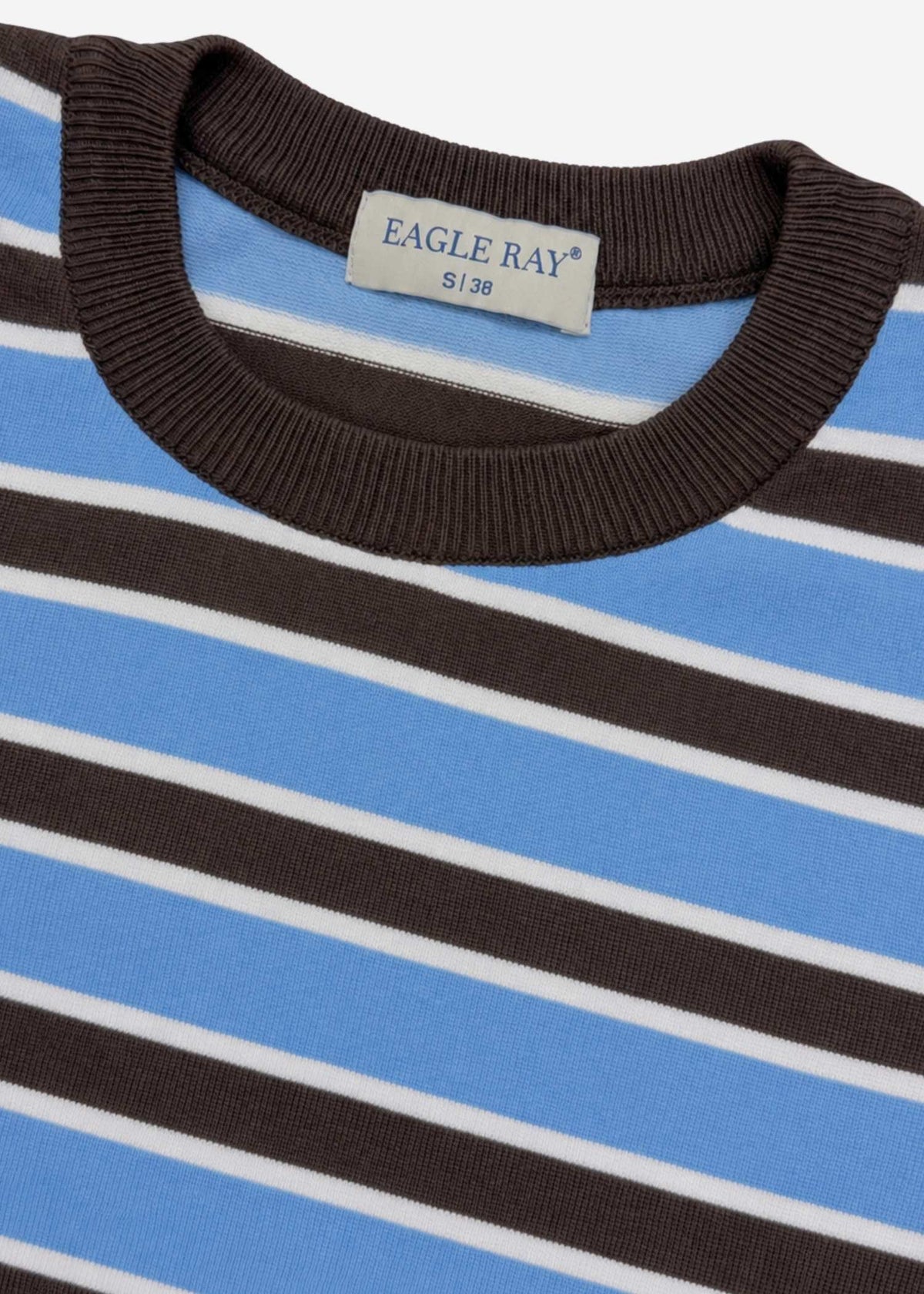 Full Sleeve Tee in Blue Brown