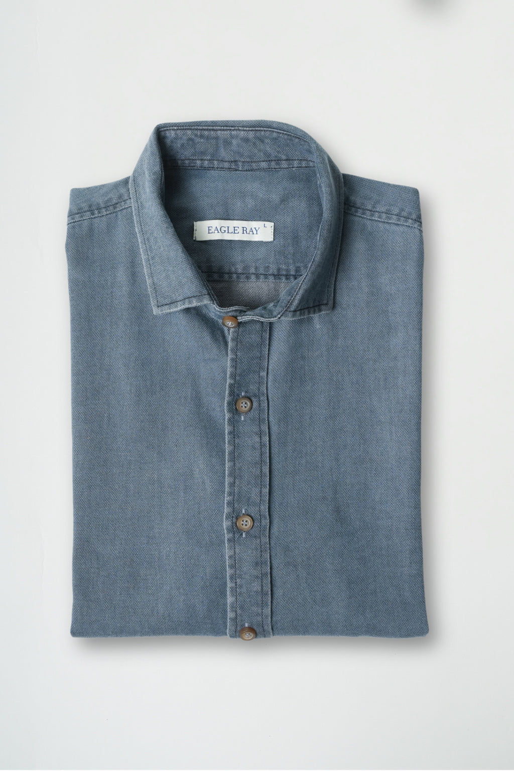 Comet Blue Dobby Indigo Shirt