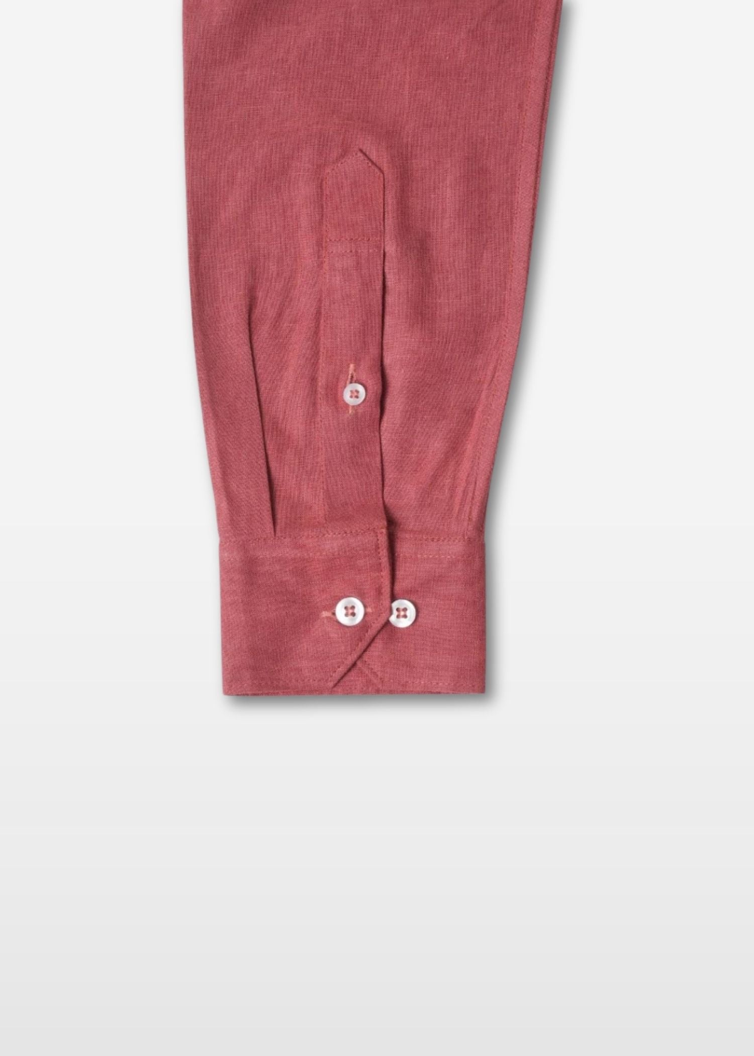 Dark Pink Lyocell Linen Shirt