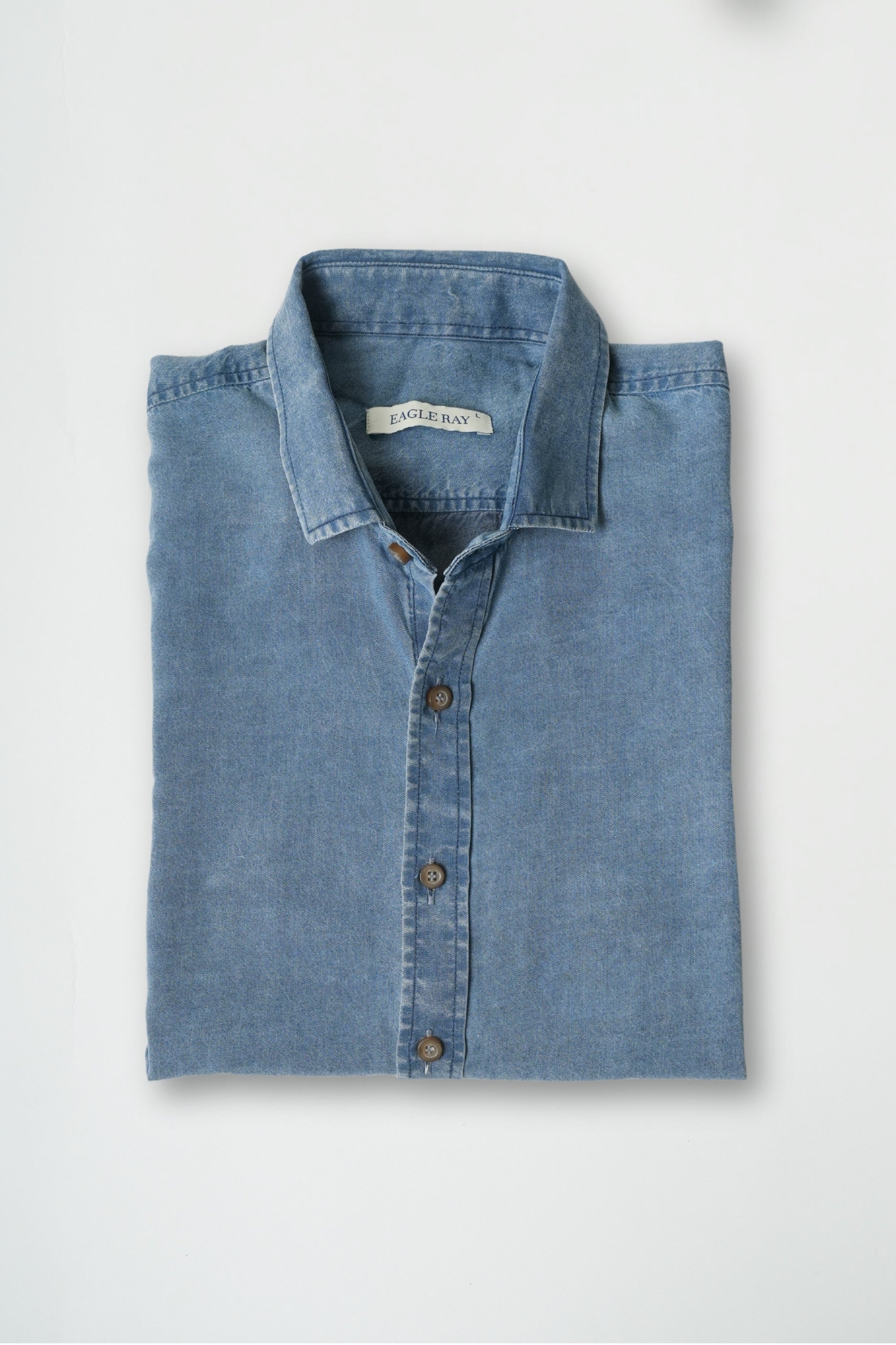 Cadet Blue Tencel Indigo Shirt