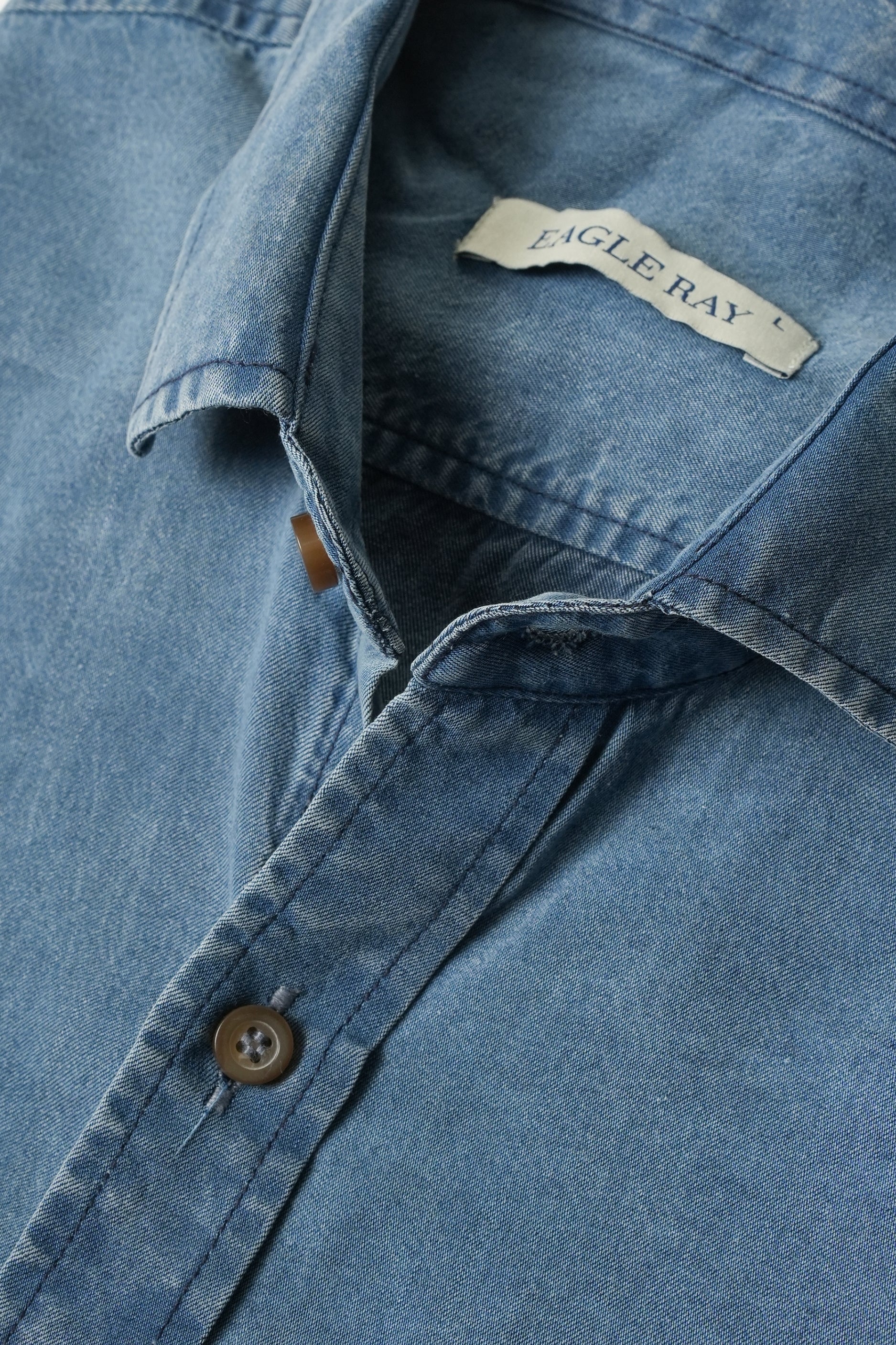 Cadet Blue Tencel Indigo Shirt
