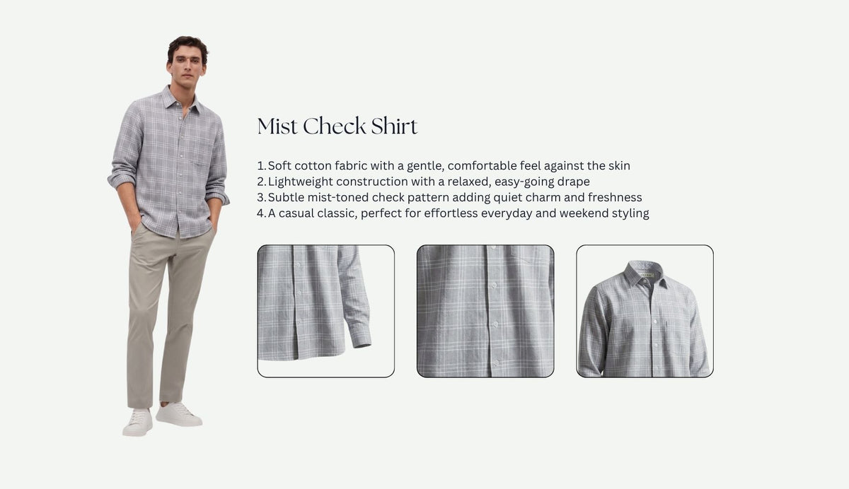 Mist Check Shirt