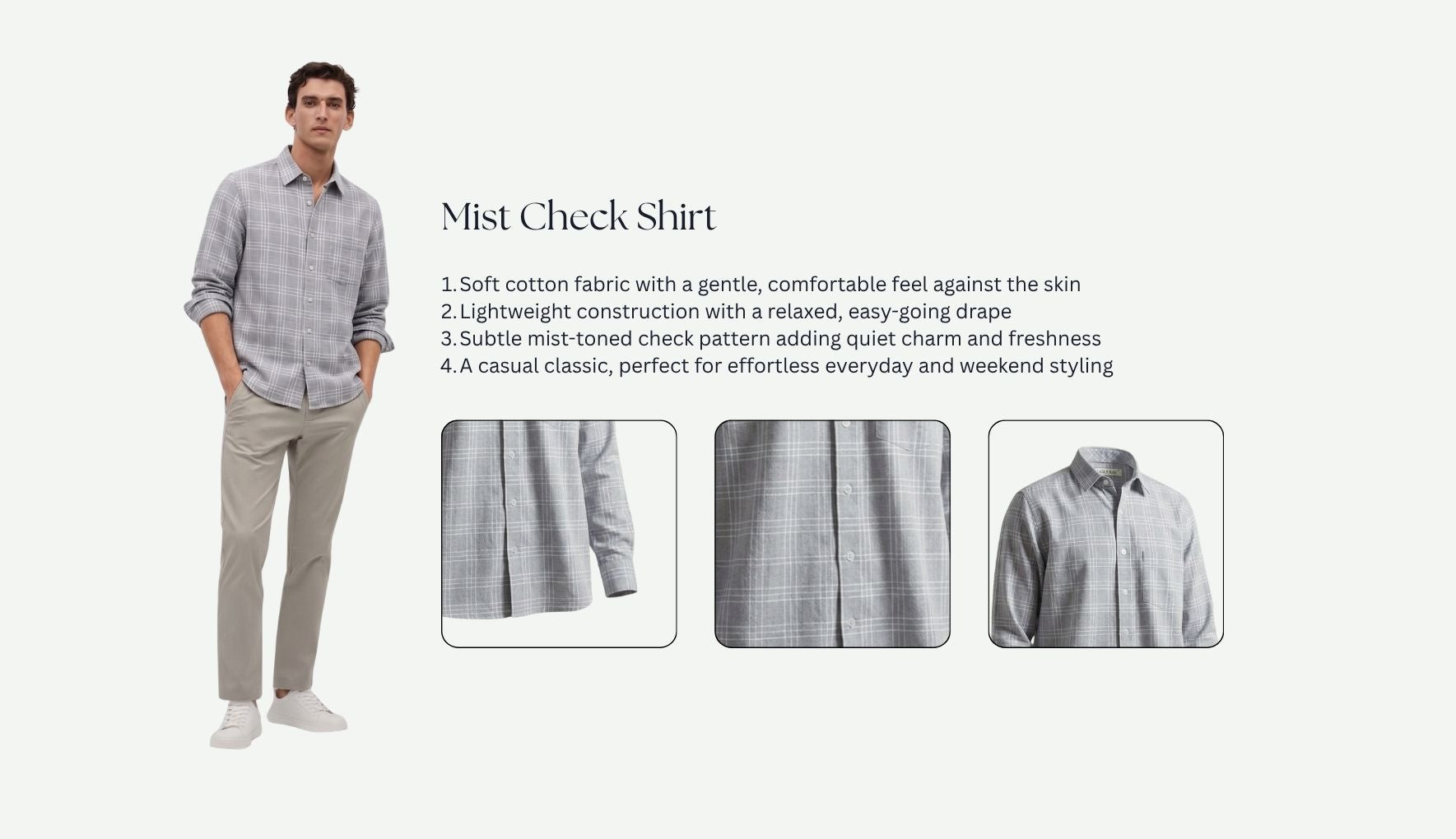 Mist Check Shirt
