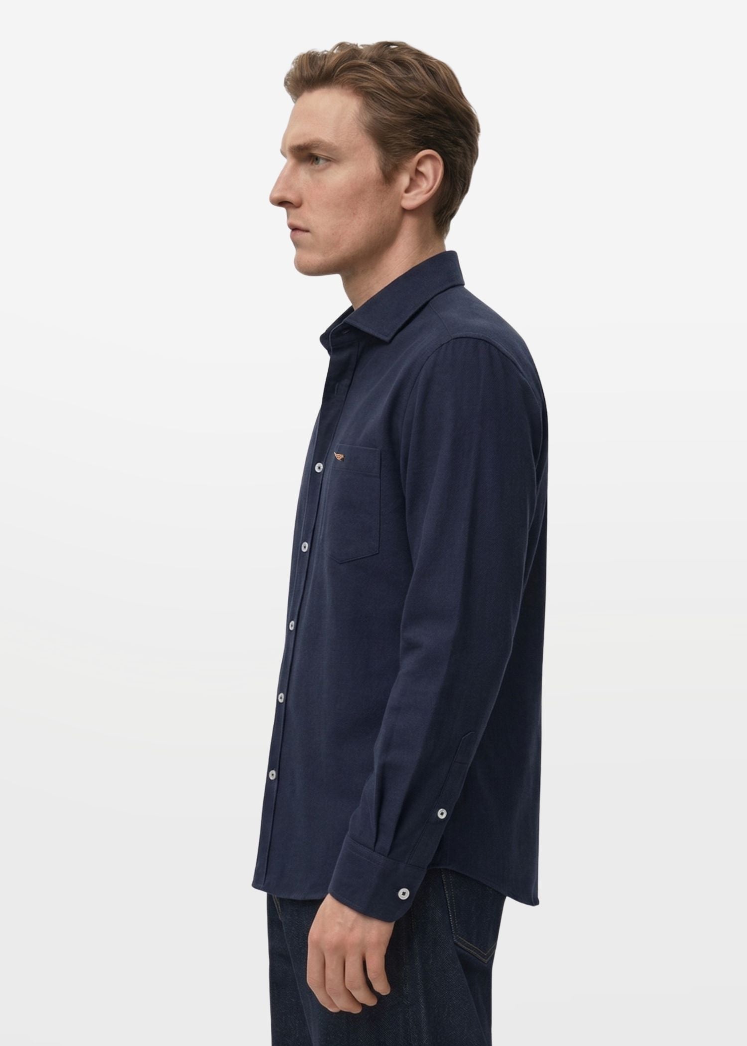 Mirage Blue Fluid Shirt
