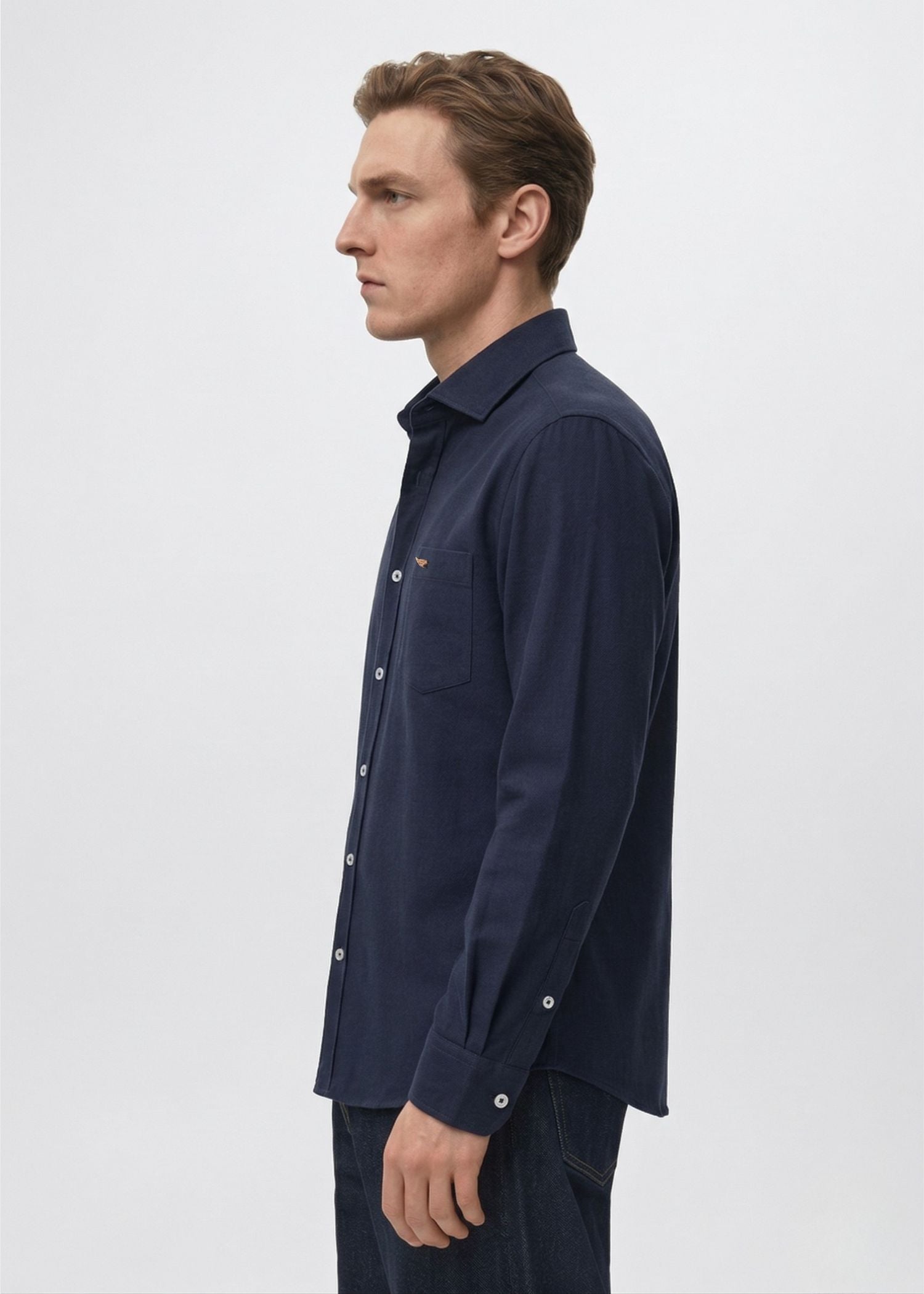 Mirage Blue Fluid Shirt