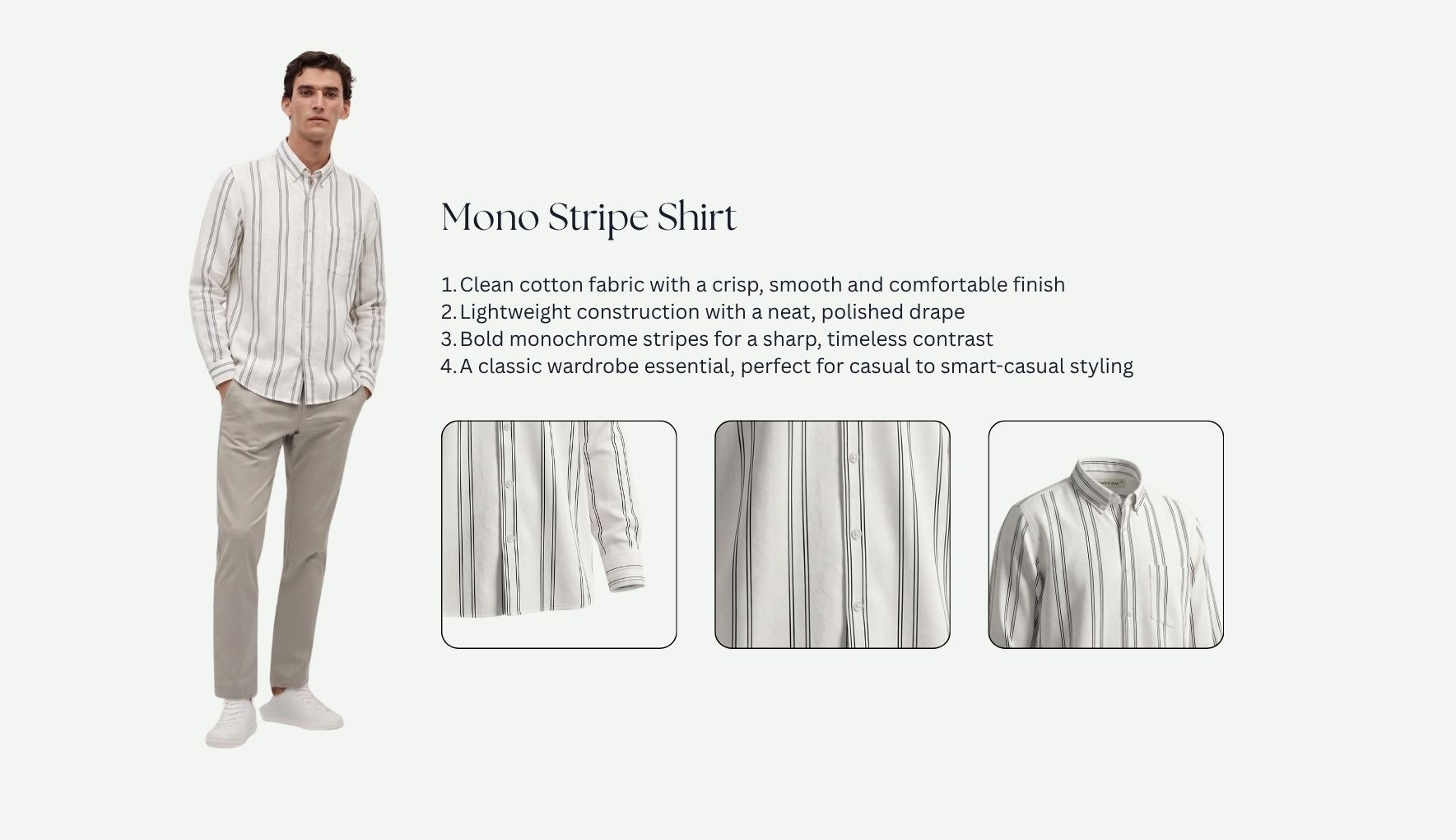 Mono Stripe Shirt