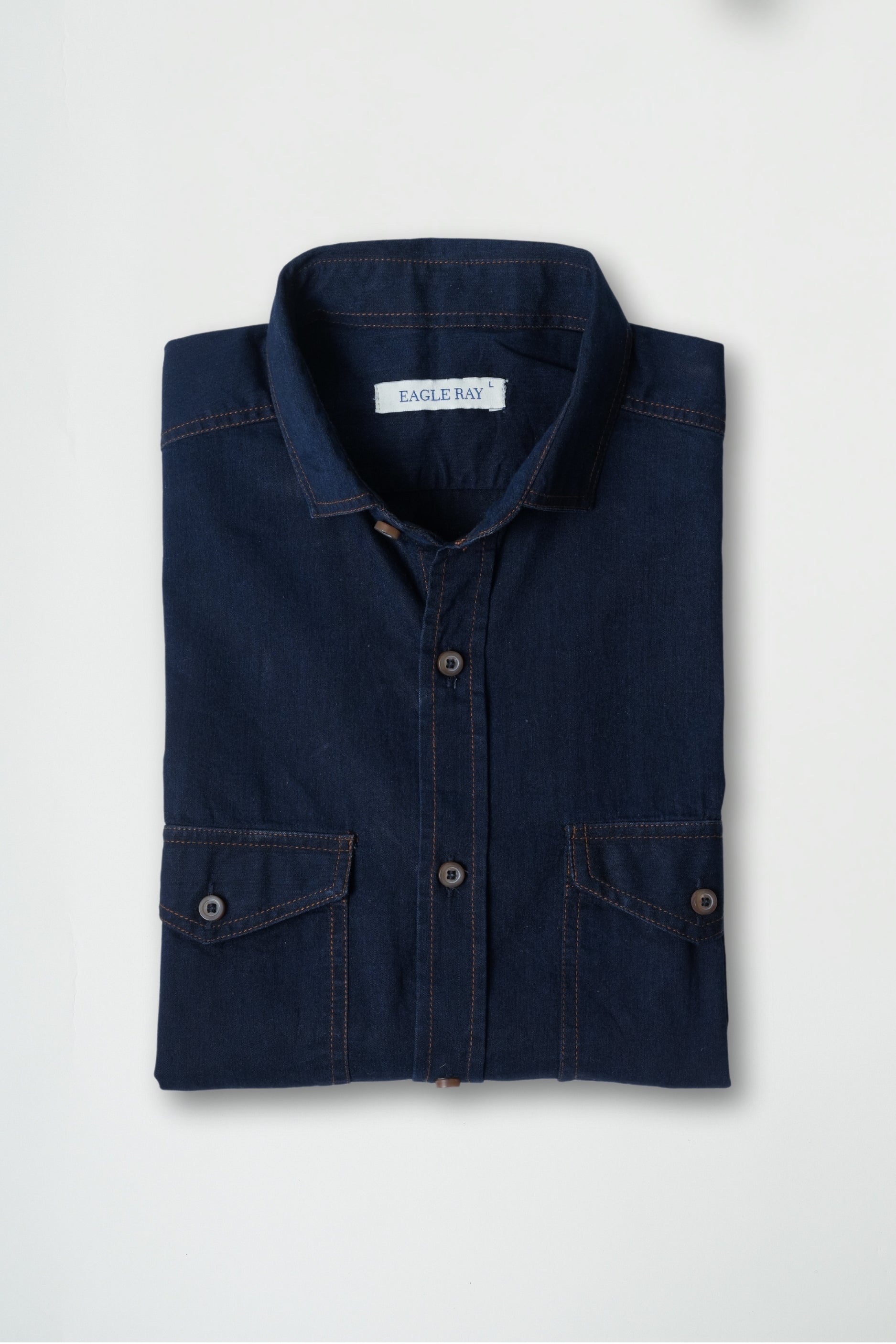 Baltic Blue Indigo Shirt