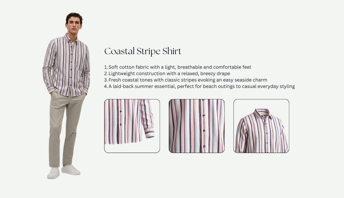 Coastal Stripe Shirt