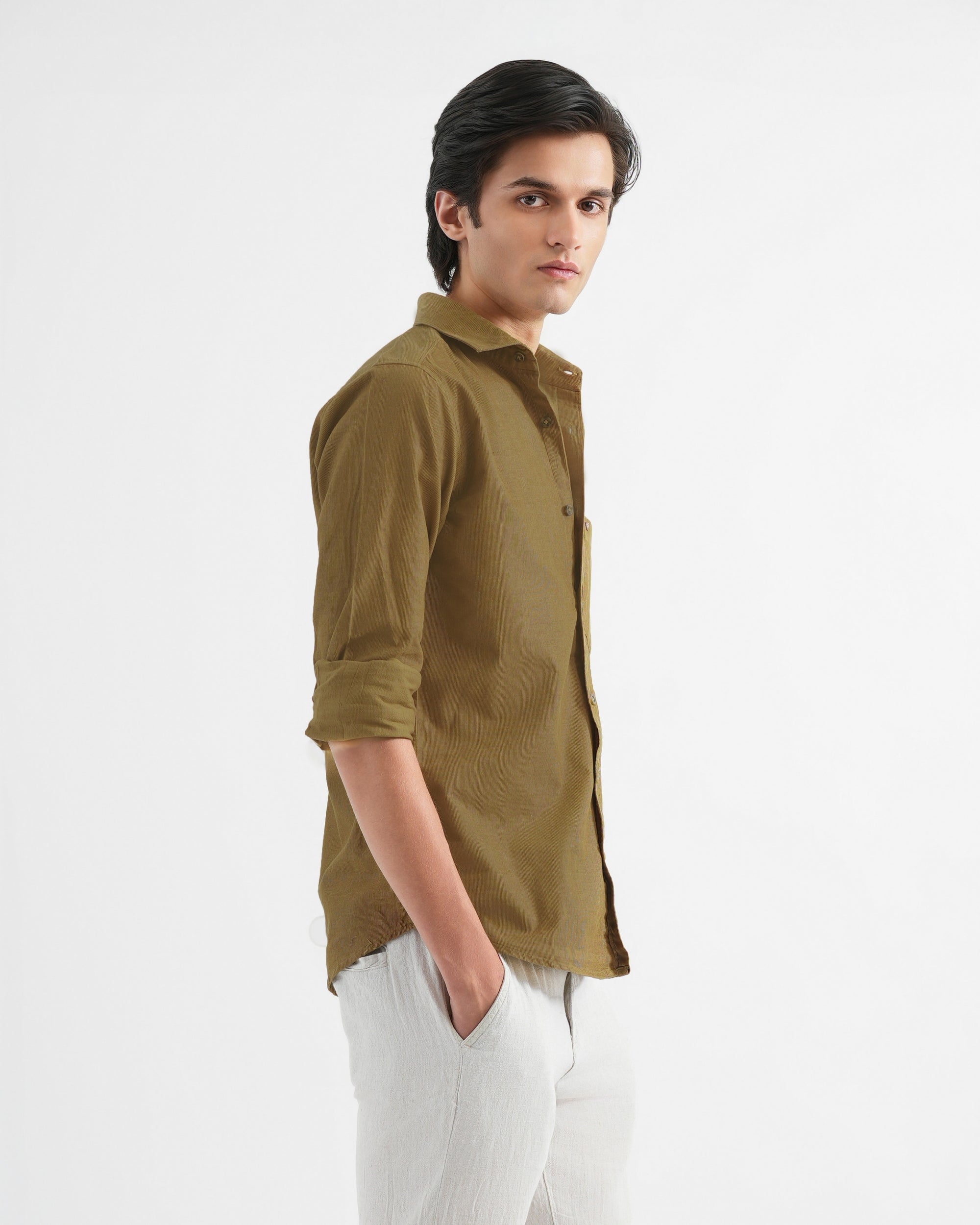 Irish Coffee Corduroy Shirt